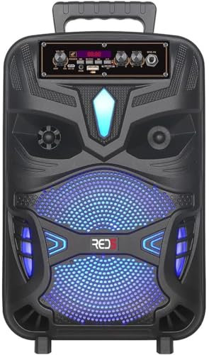 RED5 Wireless Karaoke Speaker with Microphone and LED Colour Changing Lights