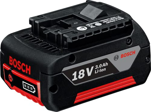 Bosch Professional GBA 18 V 3,0 Ah M-C, 18 V Akkuspannung, 3 Ah Akkukapazität, 600 g Gewicht