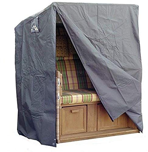 Vries de Devries Classic STRANDKORB GANZJAHRESHAUBE - XL - Polyester/PVC-Gewebe mit PU-Beschichtung, Wasserresistent, Neutral