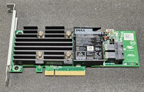 Dell PERC H740P RAID Controller - Controller di storage (RAID), 8 canali, SATA 6Gb/s/SAS 12Gb/s, 12 Gbit/s, RAID 0, 1, 5, 6, 10, 50, 60, PCIe 3.1 x8, per PowerEdge R440, R640, R6444444440, R640, R64440, R644440 0, R74. 0,