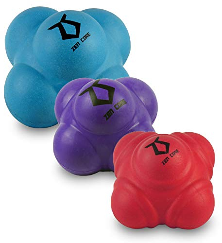 Zen Core Reactionball Original - Reaktionsball zum Trainieren der Reaktionsschnelligkeit, Hand-Augen-Koordination, Geschwindigkeit, Beweglichkeit