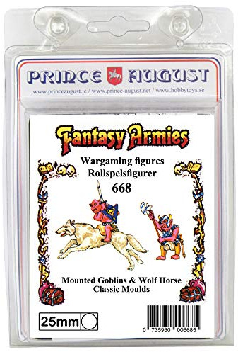 Prince August Hobby PA668 Moule de moulage Motif gobelin et loup 25 mm
