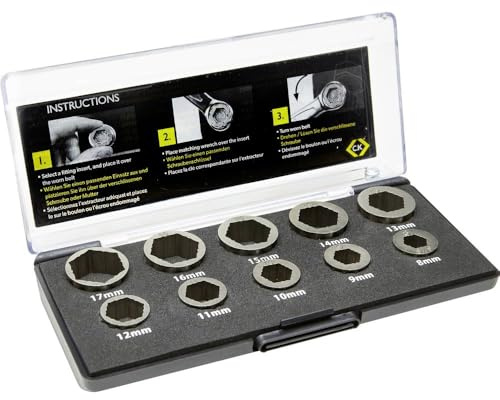 C.K T4360 räddningsmutter- och bultutdragare set