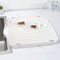 YOHOM Abtropfbrett für Unterbauspüle Abtropfbrett Kunststoff Abtropfbrett für Küche Theke Utility Abtropfbrett 35 cm L x 33,5 cm B x 2,8 cm H
