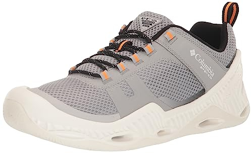 Columbia Men's PFG Pro Sport, Steam/White, 11