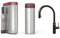 Quooker Flex Reservoirs PRO3 und Cube Sofort-Kochend-Wasserhahn (Gunmetal)