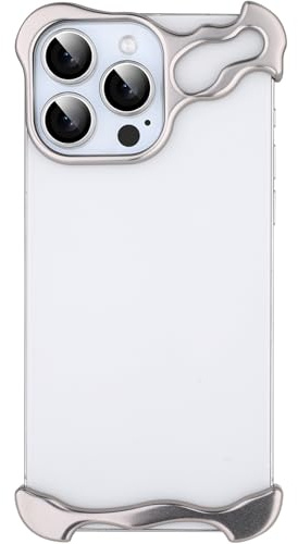 aidvaia Phone Case Compatible with iPhone 15 Pro Compatible with Lens Camera Protection, Frameless Minimalist Design, Extremely Highlighting Personality