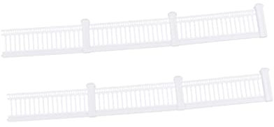 UPKOCH 1m Recinzione Giardino Mini Plastica Decorazione Per Tavolo Da Sabbia Recinzione Giardino Fai Da Te Riproduzione