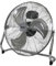 KÜHL 20 Metal Floor Fan Chrome | Powerful Airflow | 3-Speed Settings | Adjustable Tilt | No Assembly Required | Free Standing Cooling Fan