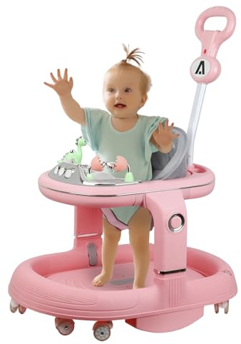 6-1 Adjustable Walker Bouncer (Pink)