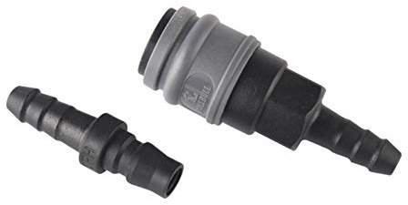 Beduan Quick Disconnect Set, Air Hose Fitting Quick Connect Coupler, 3/8 Barb Hose, Air Compressor Accessories Fitting, Industrial Type C