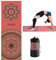 BOENTA Yoga Handtuch rutschfest Yogatuch Handtuch für Yoga Mat Fitness Mat Handtuch Matte Handtuch für die Übung Yoga Handtücher Mat Handtuch 6,183