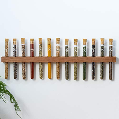 The Medicasters Spice Rack with Test Tubes - Large