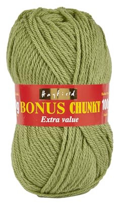 Sirdar Hayfield Bonus Chunky, Grass (825), 100g