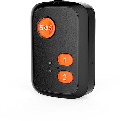 Botón de llamada del cuidador – Botón de llamada de alerta SOS de emergencia, alerta de vida para personas mayores con detección de caídas, botón de pánico impermeable para personas mayores en casa