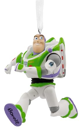Hallmark Buzz Lightyear Ornament, Disney Toy Story, Christmas Decoration | Durable Resin 7.6cm X 6.4cm X 7cm, Gifts for Christmas