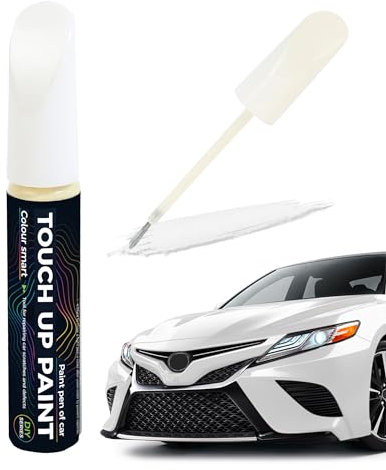 Flaconi Pennarello Copri Graffi Auto,Penna Ritocco Carrozzeria,Vernice Ritocco Auto,Ritocchi Vernice Auto,Vernice per Ritocco di Auto,Riparare Rapidamente i Graffi Sulla Vernice Dell'auto(Bianca)
