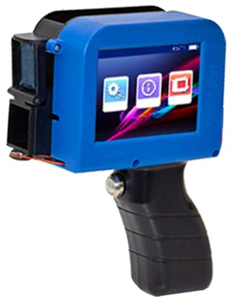 TYTOGE Impresora de inyección de tinta portátil HD LED, pantalla táctil, multifuncional, portátil, pistola de inyección de tinta con mango
