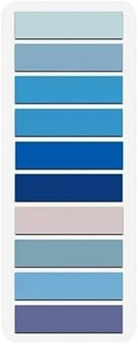 200 Pcs Blue Sticky Index Tabs, Page Markers Notes Tabs Writable and Repositionable Book Flags Tabs Strip Index Tabs Self-Stick Note Pads Labels for Office School Reading Notes, Books and C