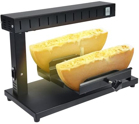 Scioglitore For Formaggio Da 750 W, Macchina For Fonduta Elettrica Commerciale Con Temperatura Regolabile For Mezza Forma Di Formaggio Svizzero