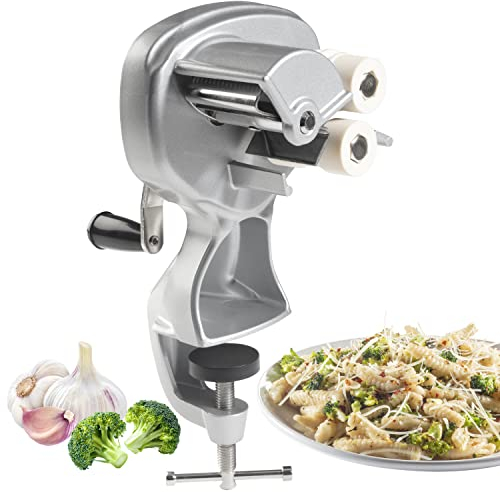 Machine à cavatelli avec rouleaux faciles à nettoyer - Pour des gnocchis, des pâtes et plus encore - Recettes incluses