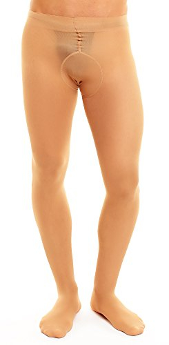 GLAMORY Collants de soutien Support 40 pour hommes Maquillage du teint L