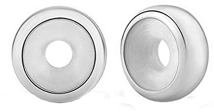 GW 2PC Stoppeur/Bloqueur Charms Argent 925 Caoutchouc pour Bracelets