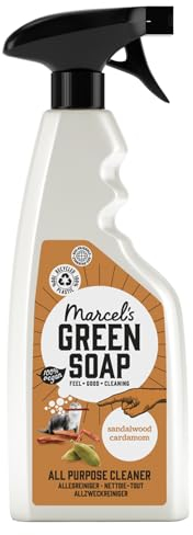 Marcel's Green Soap - Spray Universel Santal & Cardamome - Spray Nettoyant - Végétalien - 500 ml