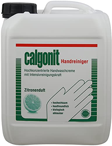 Calgonit Handreiniger 5 Liter Kanister, intensiv reinigende und zugleich milde Handwaschcreme mit Intensivreinigungskraft, Hand-Reiniger, Händereiniger, Handseife, Seife