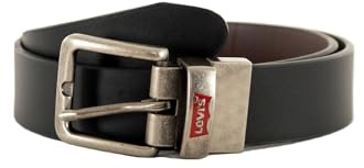 Levi's Kids Lan Reversible Leather Belt Unisexe Black M