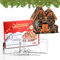 HONGECB Casa Pan Di Zenzero, Gingerbread House Di Natale, Formine Biscotti Natalizie, 3d Stampi Biscotti Natalizie Stampo Biscotti Natale - Inossidabile Per Biscotti Stampo Da Cucina, 10 Pezzi