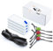 BAKUUM Confezione 4 spazzole laterali + 4 filtri + 1 rullo centrale per Conga 7290 Eternal e 7490 Eternal (Xtreme, Vital, Max, Pet). Pack Ricambi e Accessori per Robot Aspirapolvere