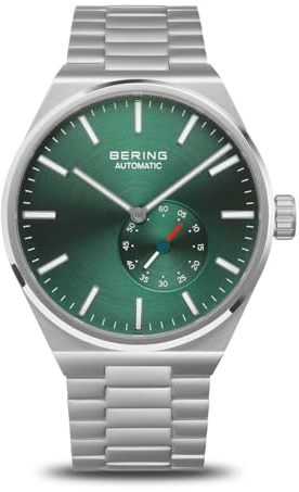 BERING Herren Uhr Automatik Movement - Automatic Collection mit Edelstahl und Saphirglas 19441-708