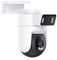 Xiaomi Outdoor Camera CW500 Dual (Videocamera di sorveglianza), Doppio obiettivo da 2.5K ultra-HD, tracciamento AI, dual-band Wi-Fi 6, chip di sicurezza