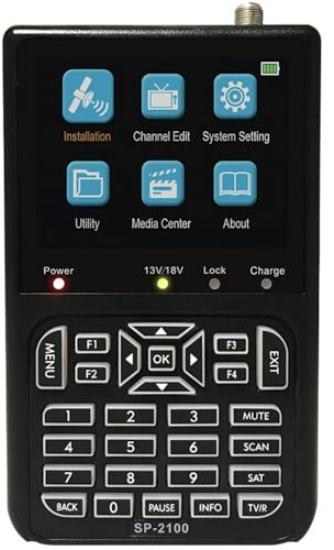 3,5 Tum LCD HD Sat Finder DVB S2 MPEG-2/4 Digital Satellite Finder Meter LäTt Att AnväNda