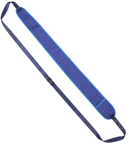Cinturón de seguridad anticaídas ensanchado y alargado, arnés algodón, correa sujeción ajustable for silla ruedas cama