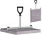 LANGFIT® Plattenheber - Rückenfreundlich durch extra langen Griff - 30 bis 50cm - Schonend für Rücken und Hüfte! Tragkraft bis 60kg - Made in Germany - MS-PH2050L