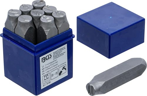 BGS 3040 | Set di punzoni numerici | 12 mm