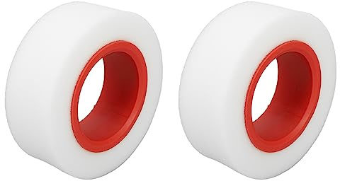 RC Däckskum, Friktionsreducering RC Inre Skum Yttre Insatser 65 Mm Dubbelskiktsdesign Rivbeständig Färgfast för SCX10 (Röd)