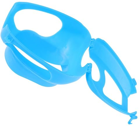 LALAFINA Support d'Injection pour Pigeons en Plastique Bleu Anneau de Pied Porte-Injection Fixe pour Pigeonnier Cadre Creux pour Alimentation et Soins des Oiseaux Fournitures pour