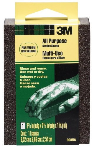 3m Sanding Sponge Fine, Medium