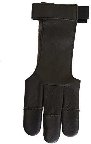 Guanti da tiro da donna, taglia XS-XL, colore nero, per donne (XL)