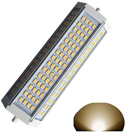 QLEE R7s Lampadina dimmerabile LED 50 W luce calda 3000 K AC230 V 4700LM doppio J proiettore LED per R7s 750 W lampada alogena