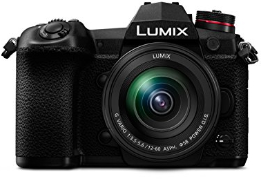 Panasonic LUMIX DC-G9MEG-K Fotocamera Mirrorless, 20.3 MP, Sensore LIVE MOS MFT, Obiettivo LUMIX 12-60 mm, F3.5, Nero