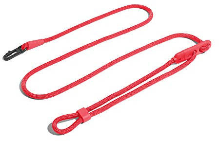 Neon Coral 4-in-1 Hands-Free Dog Leash – Adjustable for Crossbody, Waist, Long Leash, or Tether Use – Stylish, Lightweight, and Comfortable for Everyday Walks