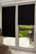 K-Home Store Enrouleur occultant Polyester Noir 60 x 200 cm