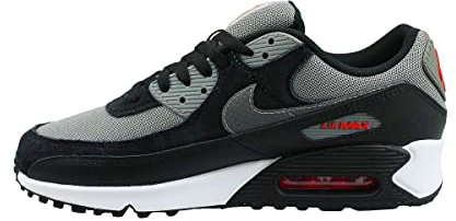 Nike Air Max 90 Grey Black Red - 44