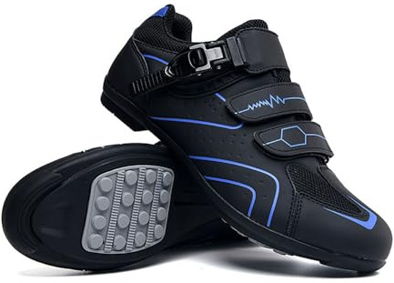 Mateju Chaussures de VTT Homme, Chaussures De Vélo De Sport De Plein Air Femme Chaussure de Cyclisme Velo Route pour Caoutchouc Antidérapante Chaussures