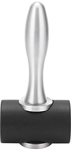 T Forme en cuir sculpteur marteau nylon artisanat malaft outil à main avec poignée en aluminium