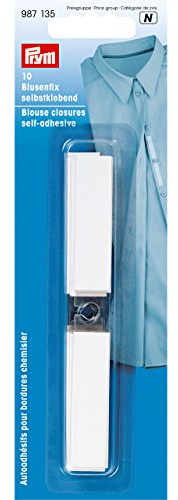 Prym Self-Adhesive Blouse Closures, Transparent